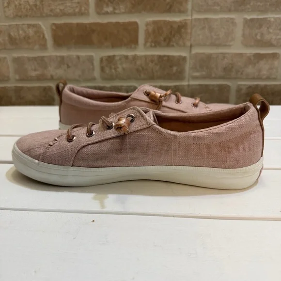 Sperry Women's Crest Vibe Two Tone Rose Sneakers Size 8.5 - Picture 5 of 10